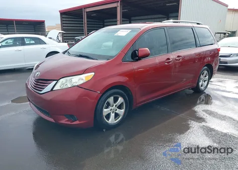 2015 Toyota Sienna Le 8 Passenger from USA, damaged, VIN 5TDKK3DC5FS539082